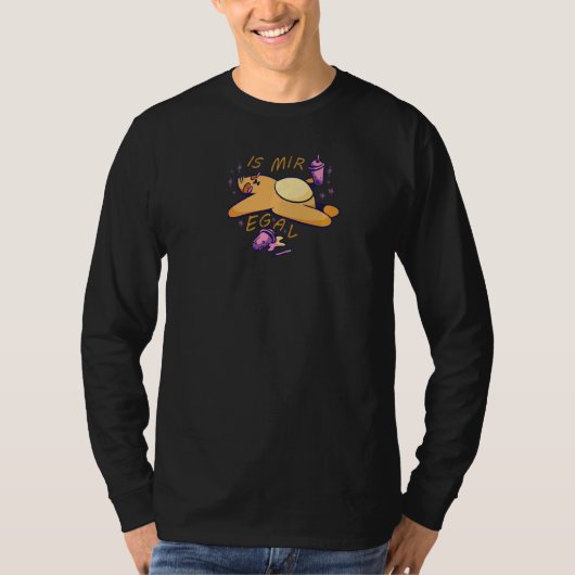 Sloth Outfit ist ich Eegal T-Shirt (Vorderseite)