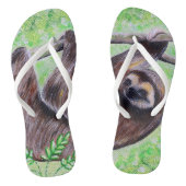 Sloth Painting Badesandalen (Fußbett)