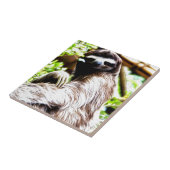 Sloth Painting Fliese (Seite)