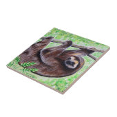 Sloth Painting Fliese (Seite)