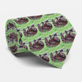 Sloth Painting Krawatte (Gerollt)