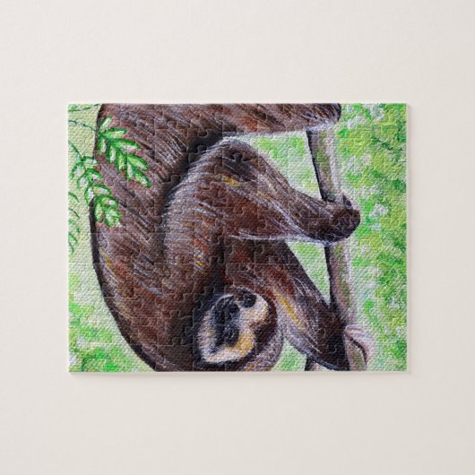 Sloth Painting Puzzle (Horizontal)