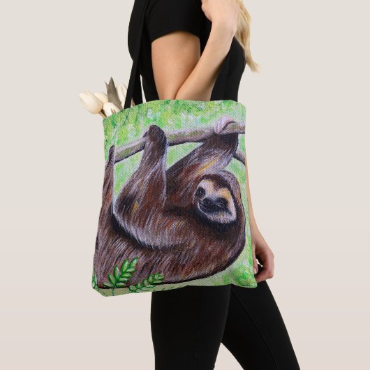 Sloth Painting Tasche (Von Nahem)