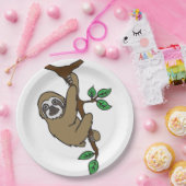 Sloth-PapierTeller Pappteller (Party)