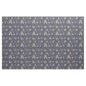 Sloth Pattern Fabric Stoff (Fat Quarter (45,7 x 55,9 cm))