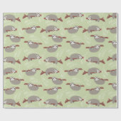 Sloth Pattern Geschenkpapier (Flach)