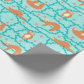 Sloth Pattern Wrapping Paper Geschenkpapier (Ecke)