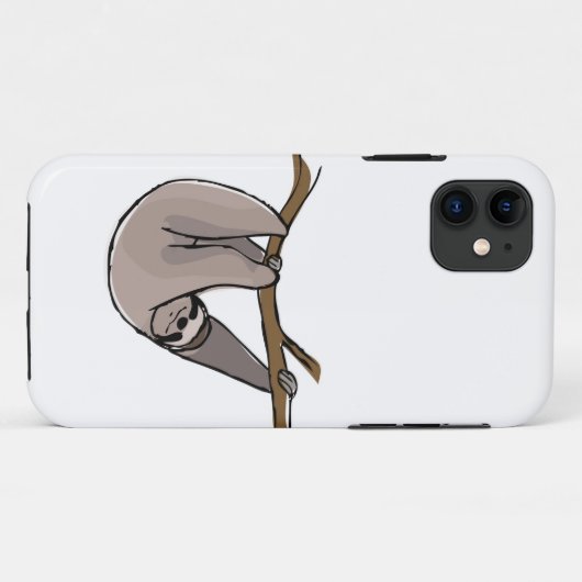 Sloth Phone Case (Rückseite (Horizontal))