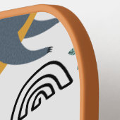 Sloth Pickleball Paddle, modern, Personalisiert Pickleball Schläger (Linke Seite)