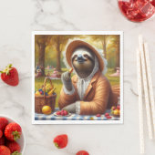 Sloth Picnic Serviette (Beispiel)