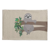 Sloth Pillow Case Kissenbezug (Rückseite)
