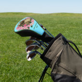 Sloth Pink-Blume Golf Headcover (In SItu)
