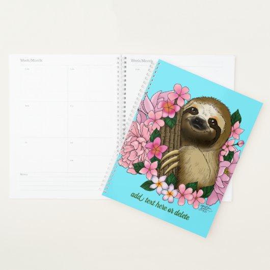 Sloth Pink-Blume Planer (Anzeige)
