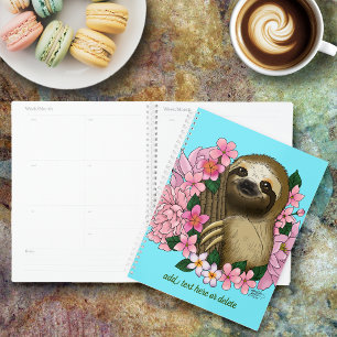 Sloth Pink-Blume Planer