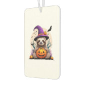 Sloth Pink Hat Halloween Autolufterfrischer (Links)