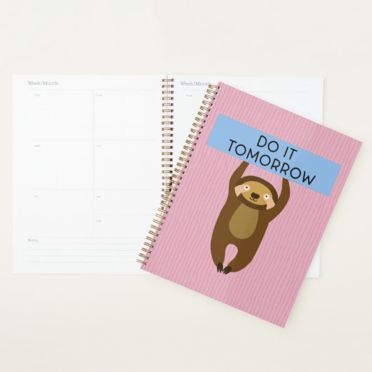 Sloth Planner Planer (Anzeige)