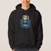 Sloth Pocke Hoodie (Vorderseite)