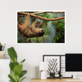 Sloth Poster (Heimbüro)