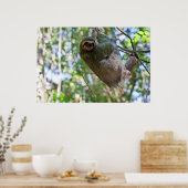 Sloth Print Poster (Küche)