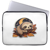 sloth pumpkin Halloween sticker style 2 Classic T- Laptopschutzhülle (Vorderseite)
