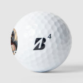 Sloth Racecar Treiber Golfball (Logo)