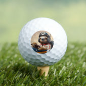 Sloth Racecar Treiber Golfball (Insitu T-Shirt)