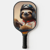 Sloth Racecar Treiber Pickleball Schläger (Rückseite)