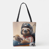 Sloth Racecar Treiber Tasche (Rückseite)