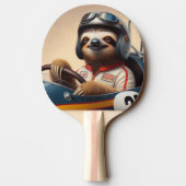 Sloth Racecar Treiber Tischtennis Schläger (Rückseite)