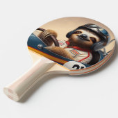 Sloth Racecar Treiber Tischtennis Schläger (Vorderseite)