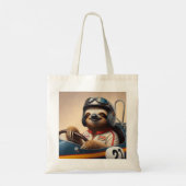 Sloth Racecar Treiber Tragetasche (Rückseite)