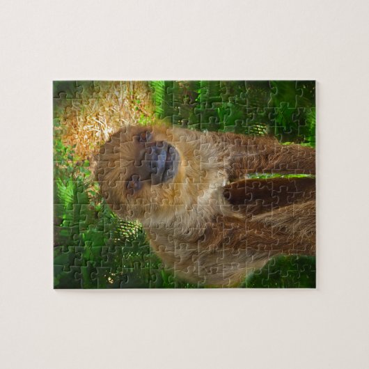 Sloth Rainforest Geschenke Puzzle (Horizontal)