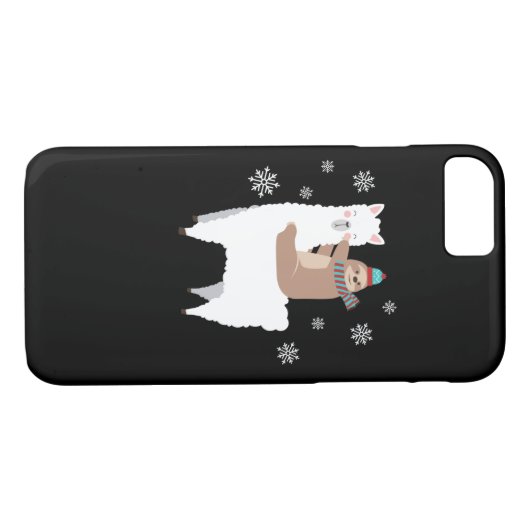 Sloth-Reitlama-lustige Case-Mate iPhone Hülle (Rückseite (Horizontal))