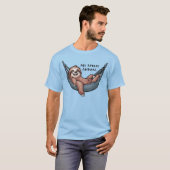 Sloth Relaxing Unisex T-Shirt (Vorne ganz)