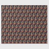 Sloth Renaissance King Geschenkpapier (Flach)