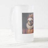 Sloth Renaissance King Mattglas Bierglas (Vorderseite Links)