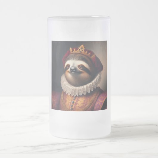 Sloth Renaissance King Mattglas Bierglas (Mittel)