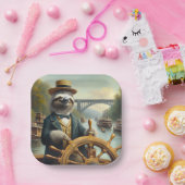 Sloth Riverboat Captain Pappteller (Party)