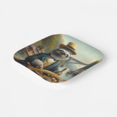 Sloth Riverboat Captain Pappteller (Gewinkelt)