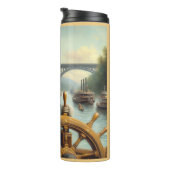 Sloth Riverboat Captain Thermosbecher (Nach rechts gedreht)