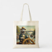 Sloth Riverboat Captain Tragetasche (Rückseite)