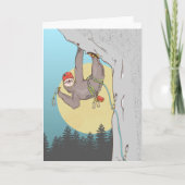 Sloth Rock climbing Karte (Vorderseite)