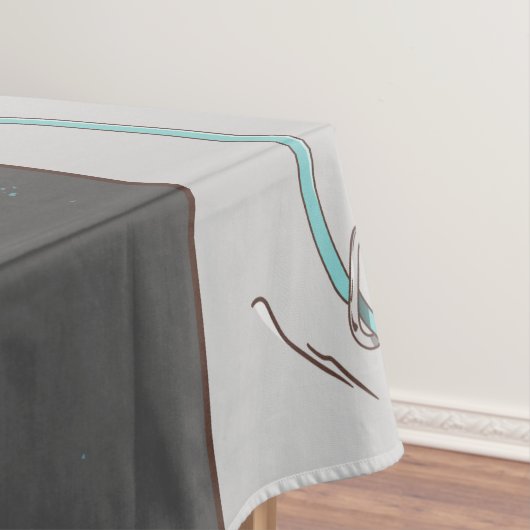 Sloth Rock climbing Tischdecke (Beispiel)