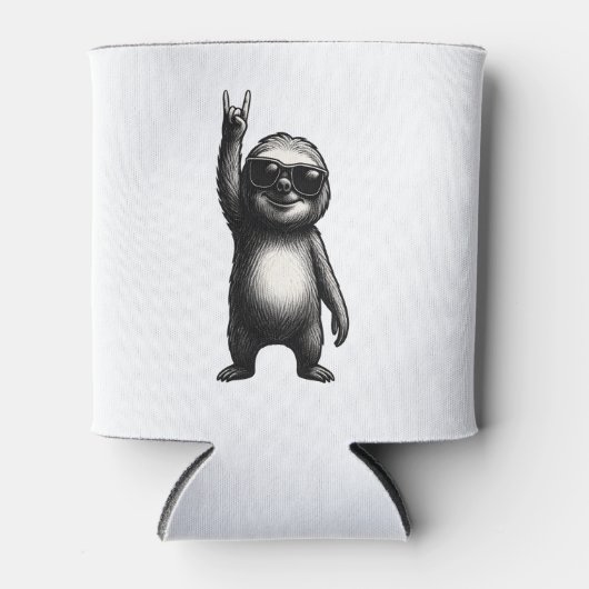 Sloth Rocking Dance Dosenkühler (Vorderseite)