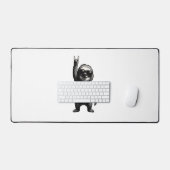 Sloth Rocking Dance Schreibtischunterlage (Tastatur & Maus)