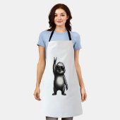 Sloth Rocking Dance Schürze (Getragen)