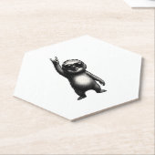 Sloth Rocking Dance Untersetzer (angewinkelt)