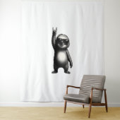 Sloth Rocking Dance Wandteppich (Beispiel)