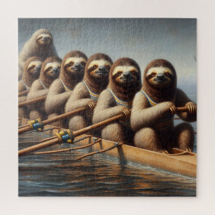 Sloth Rowing Team Puzzle