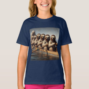 Sloth Rowing Team T-Shirt
